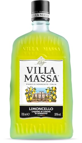 Villa Massa Limoncello (1x0.7l) 30% vol., Sorrent-Zitronen verleihen dem Limoncello seine Farbe, Duft und...